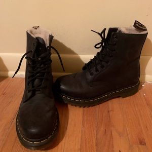 Dr Martens 1460 Serena Fur Lined Boots